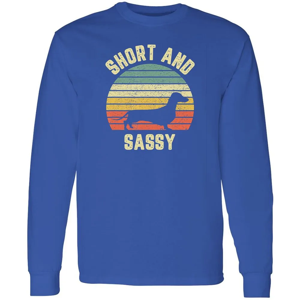 Long Sleeve T-Shirt - 7C1SB3LK - Royal - 8