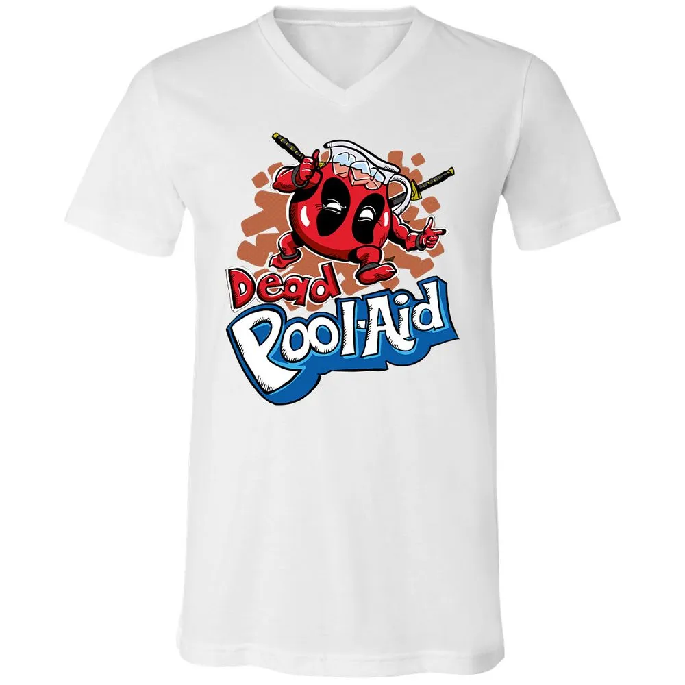 Unisex V-Neck T-Shirt - YM5EZ9YZ - White - 5