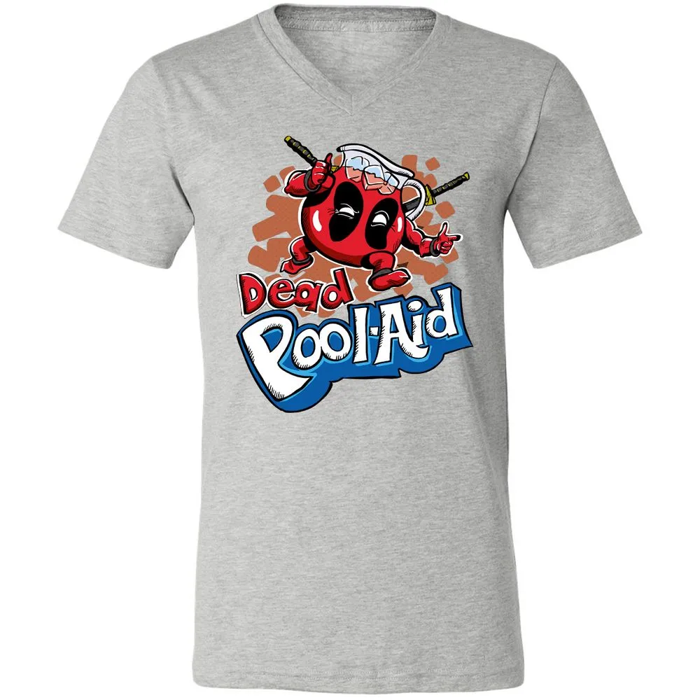 Unisex V-Neck T-Shirt - YM5EZ9YZ - Athletic Heather - 7