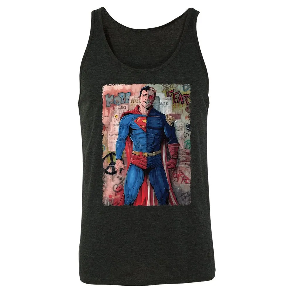 Unisex Jersey Tank - 1RXCWCQL - Charcoal Black Triblend - 5
