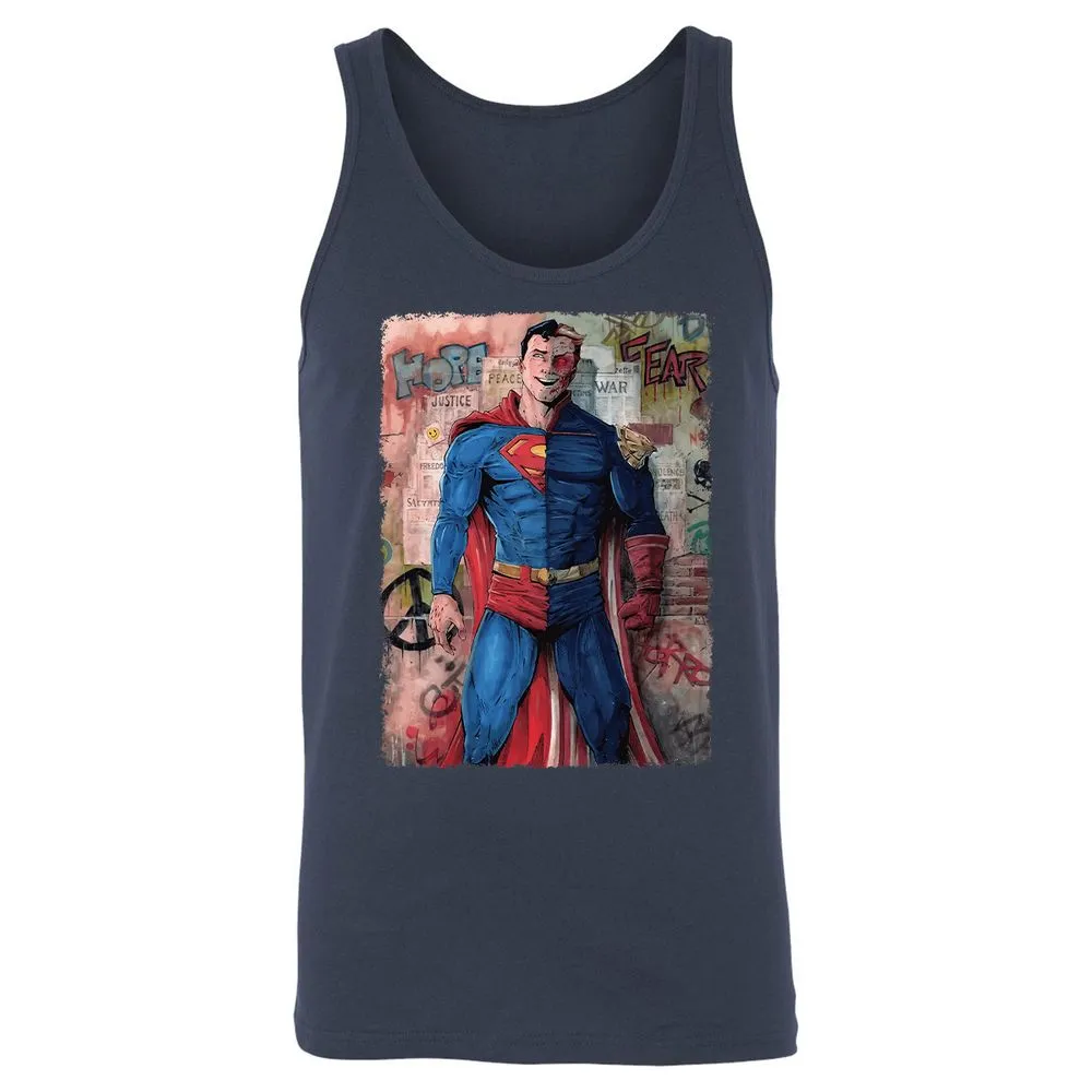 Unisex Jersey Tank - 1RXCWCQL - Navy - 2