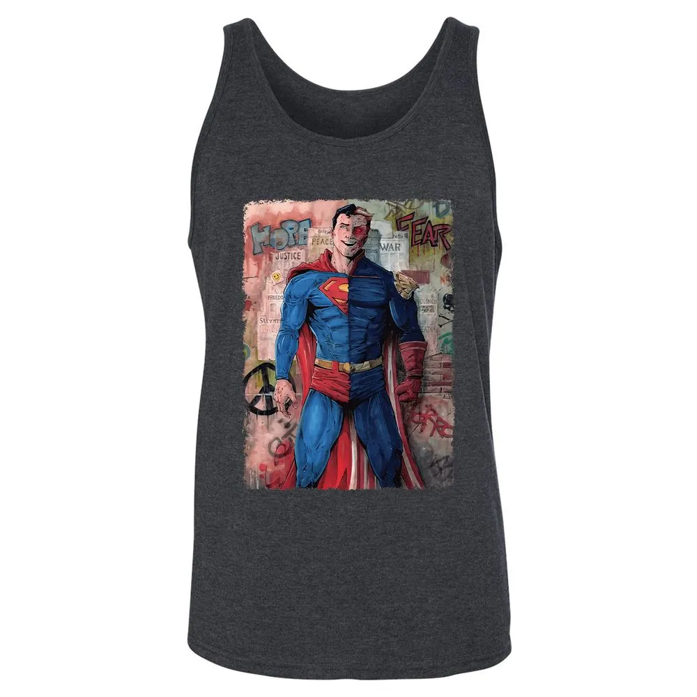 Unisex Jersey Tank - 1RXCWCQL - Dark Grey Heather - 6