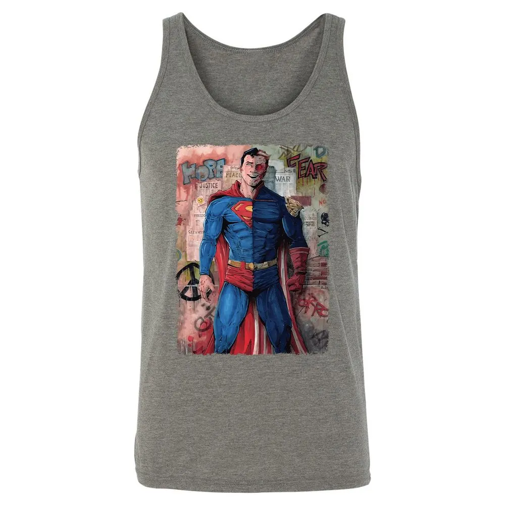 Unisex Jersey Tank - 1RXCWCQL - Grey Triblend - 8