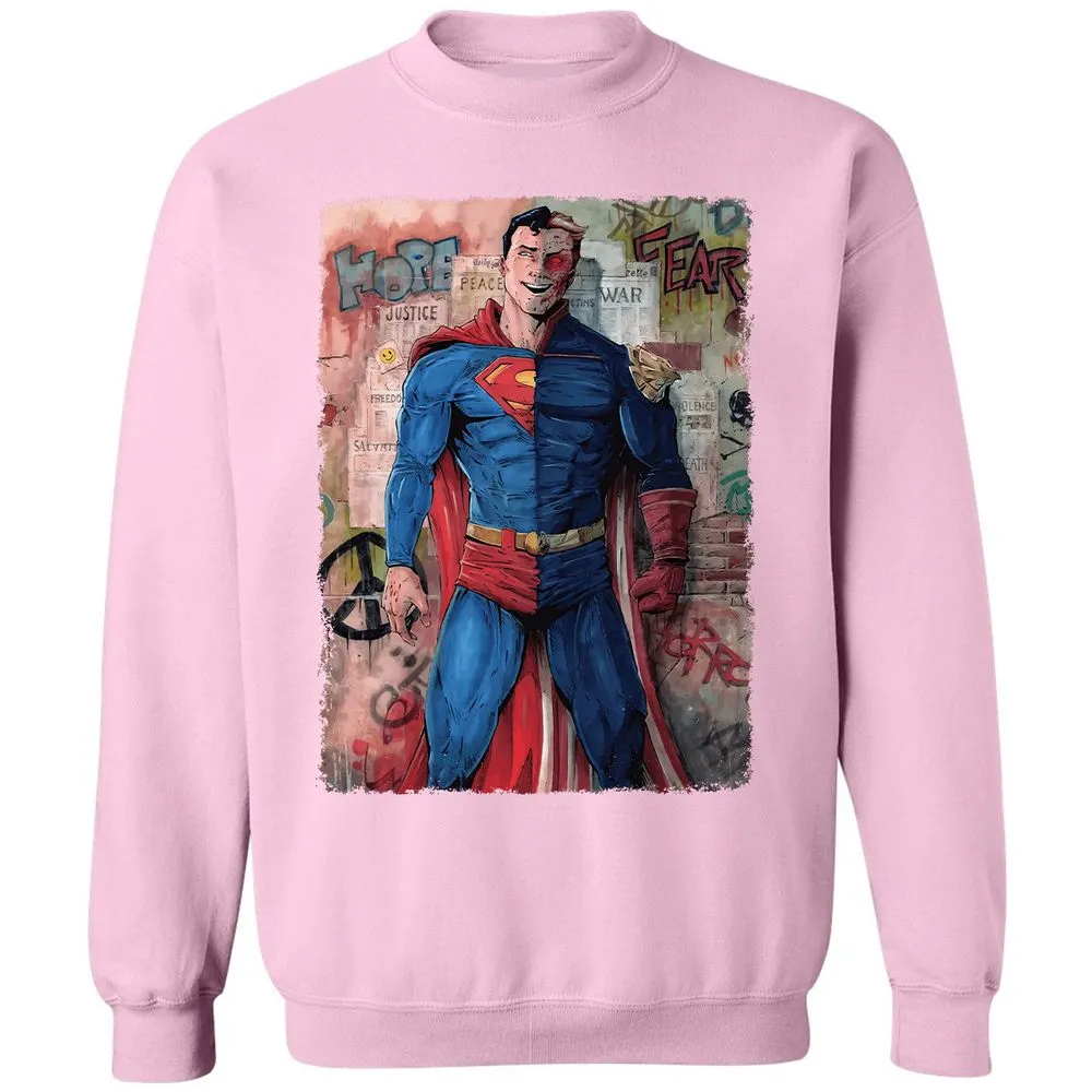 Classic Unisex Sweatshirt - RCMVMGCM - Light Pink - 3