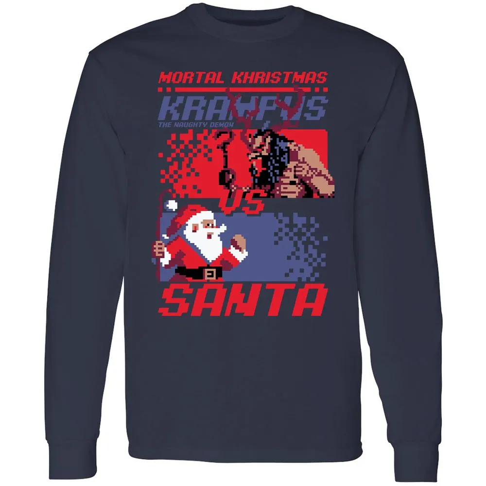 Long Sleeve T-Shirt - AG873QWP - Navy - 2