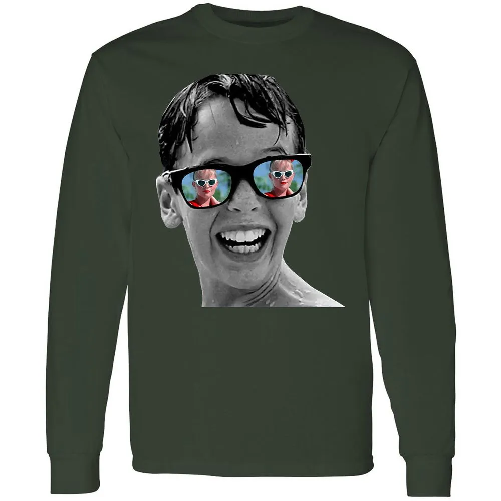 Long Sleeve T-Shirt - 614VW941 - Forest Green - 4