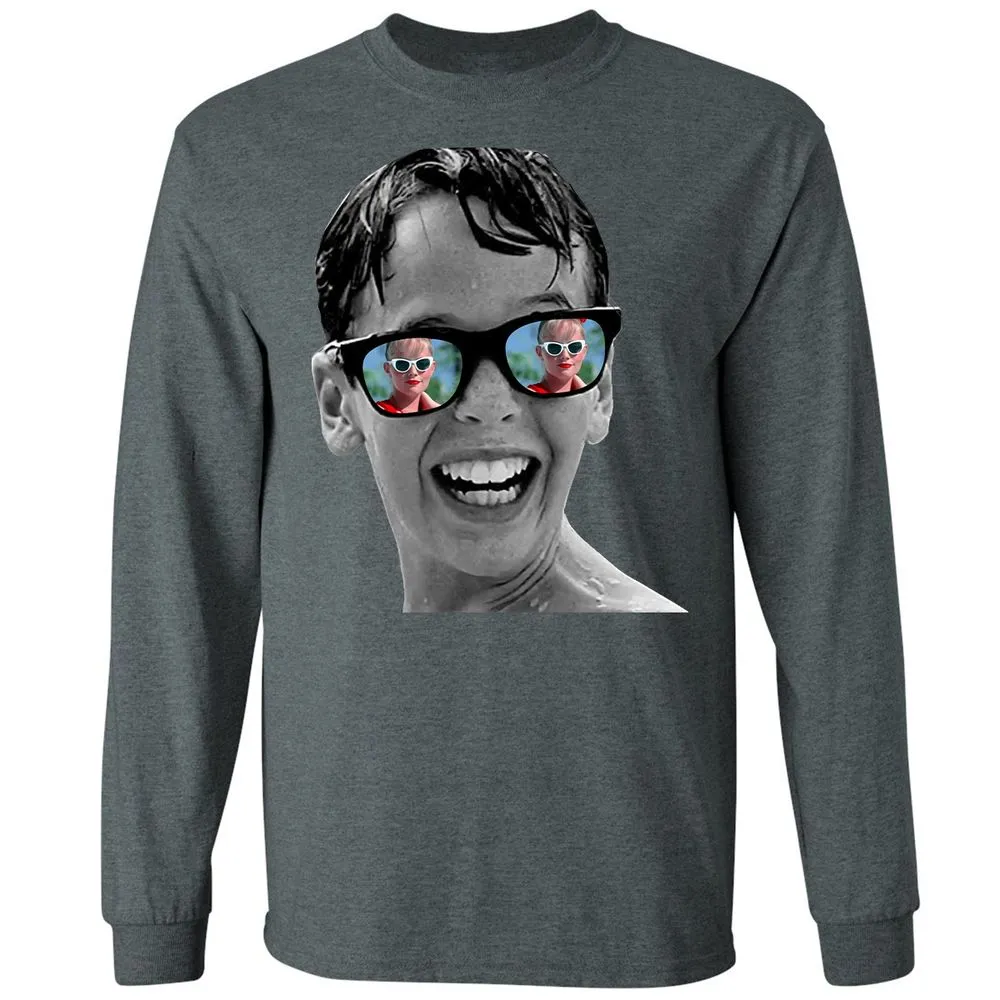 Long Sleeve T-Shirt - 614VW941 - Dark Heather - 15