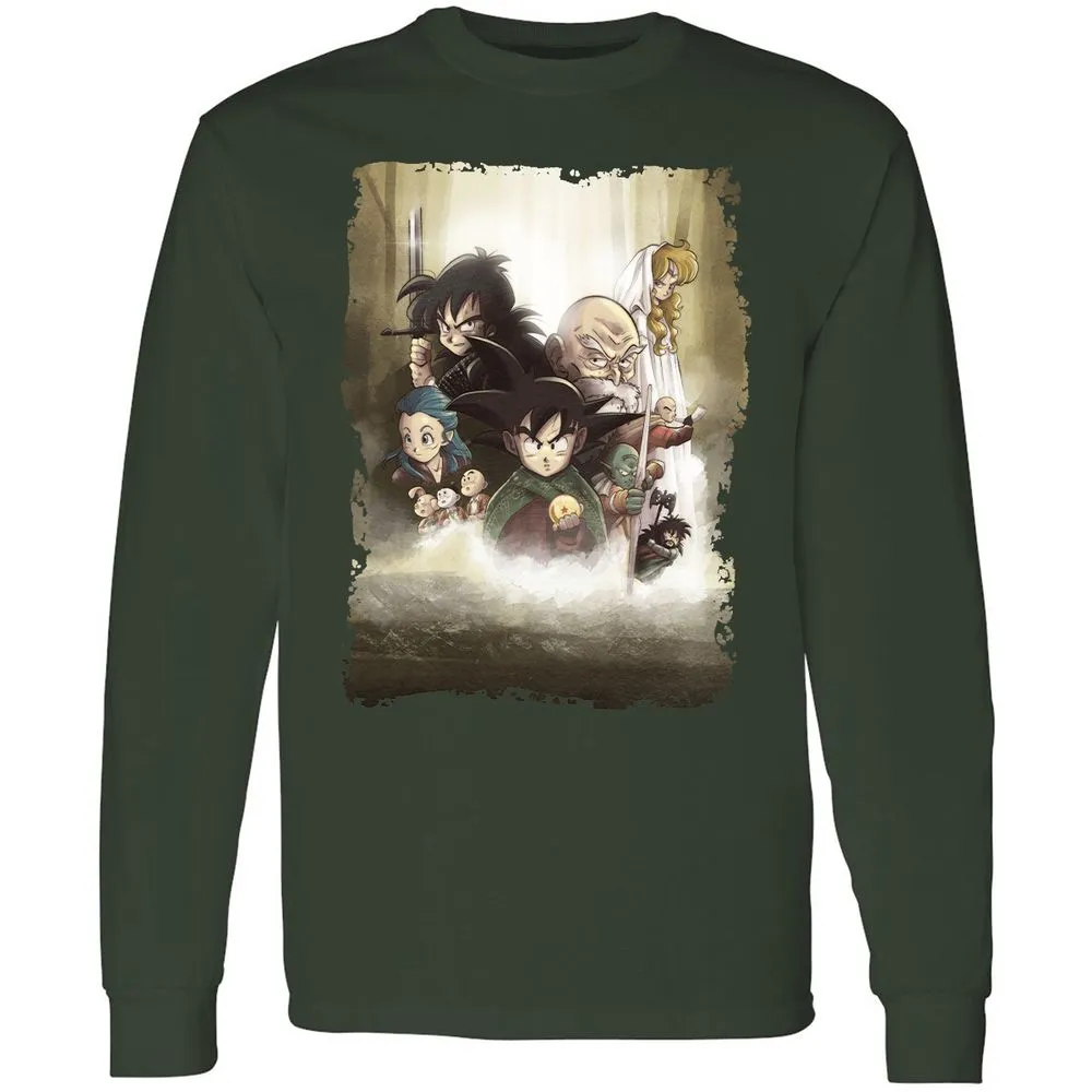 Long Sleeve T-Shirt - 5QPKWL8T - Forest Green - 4