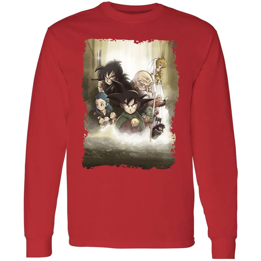 Long Sleeve T-Shirt - 5QPKWL8T - Red - 14
