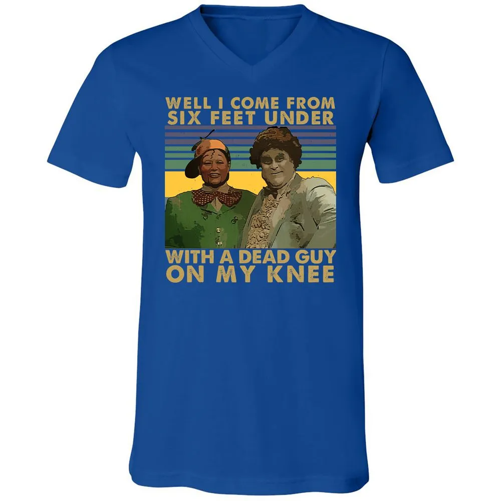 Unisex V-Neck T-Shirt - FXTPZU93 - True Royal - 4