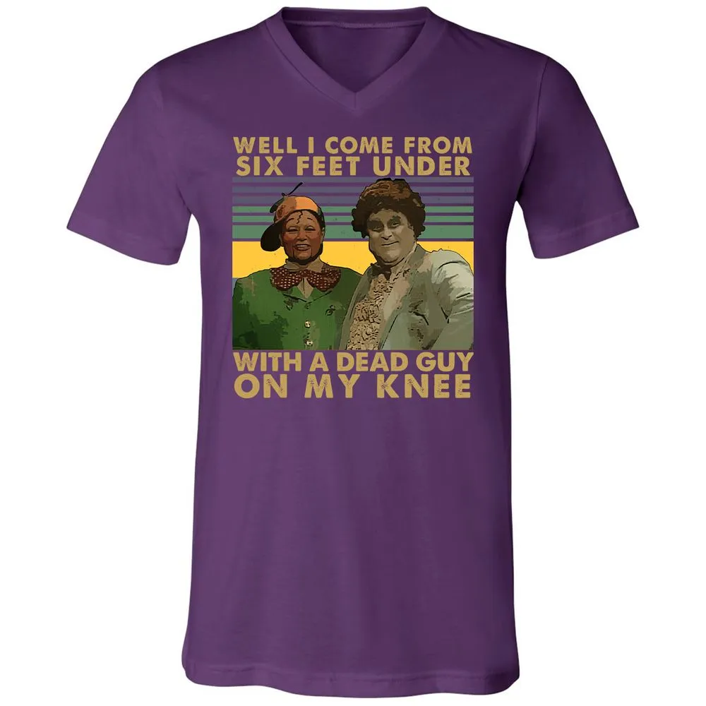 Unisex V-Neck T-Shirt - FXTPZU93 - Team Purple - 9