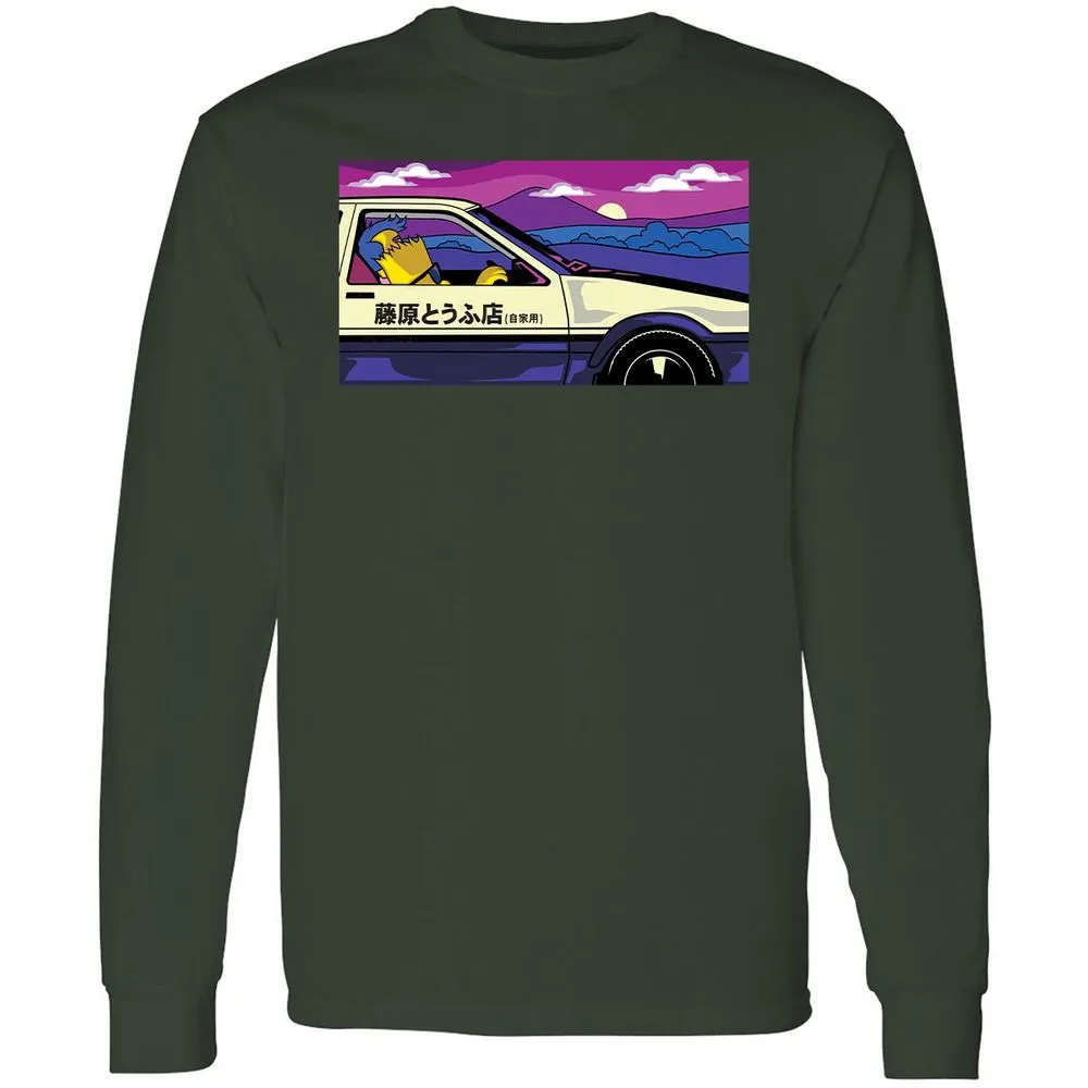 Long Sleeve T-Shirt - 9ETDAZSK - Forest Green - 4