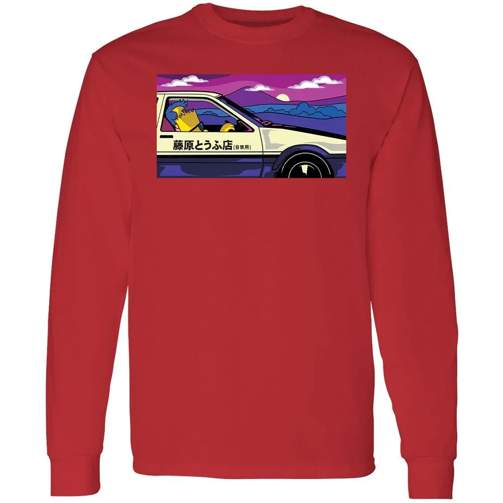 Long Sleeve T-Shirt - 9ETDAZSK - Red - 14