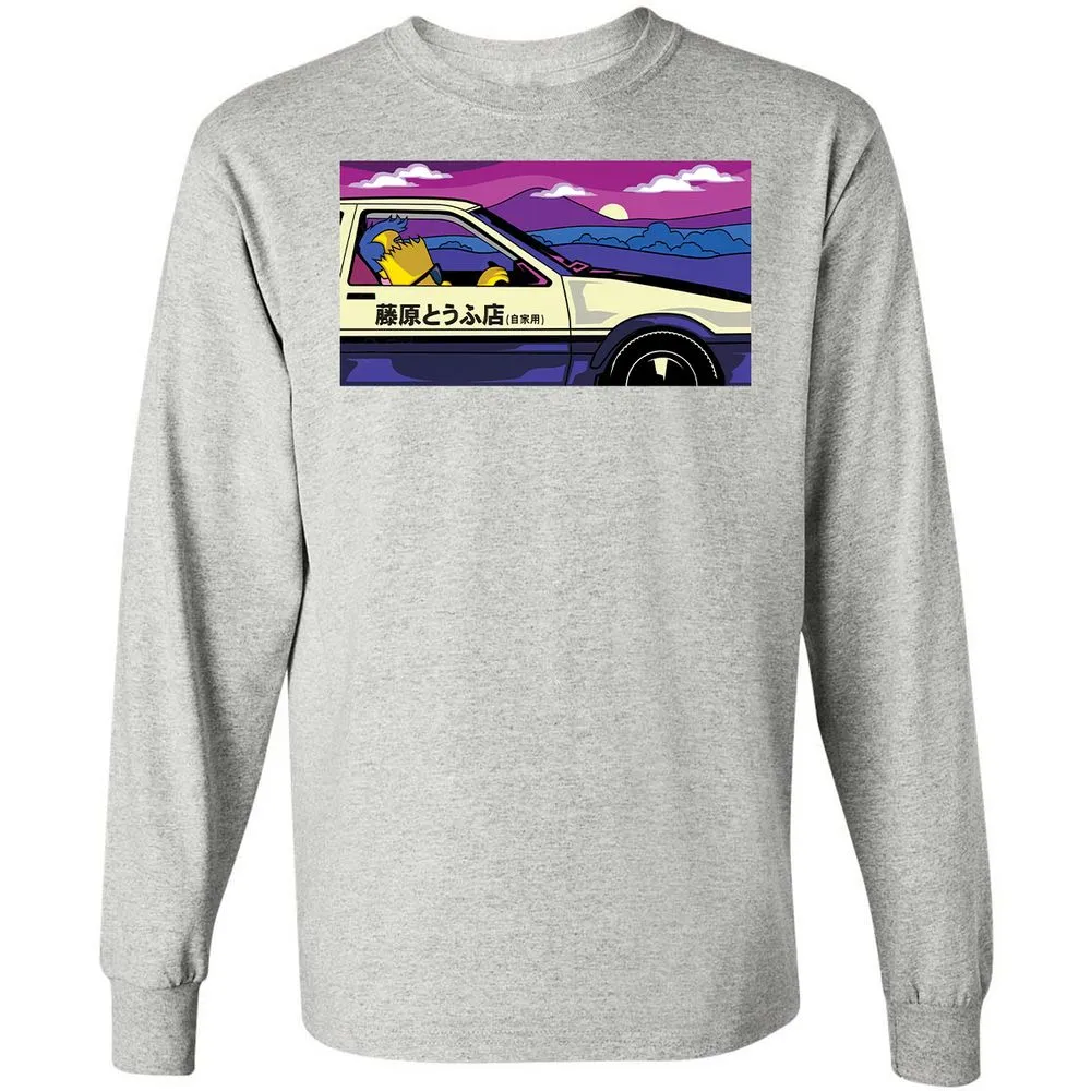 Long Sleeve T-Shirt - 9ETDAZSK - Ash - 7