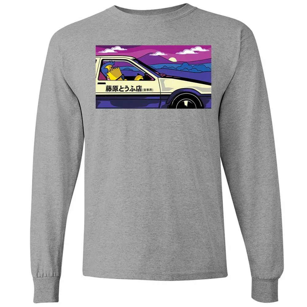 Long Sleeve T-Shirt - 9ETDAZSK - Graphite Heather - 6