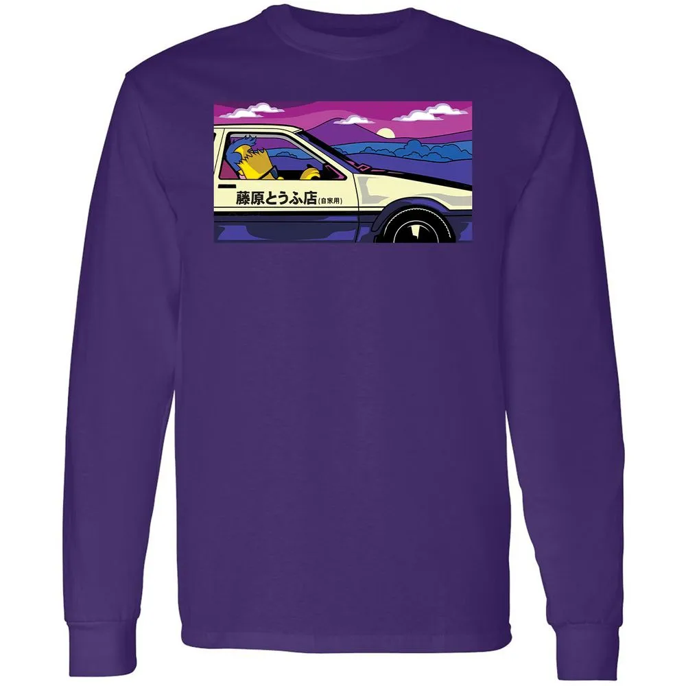 Long Sleeve T-Shirt - 9ETDAZSK - Purple - 13