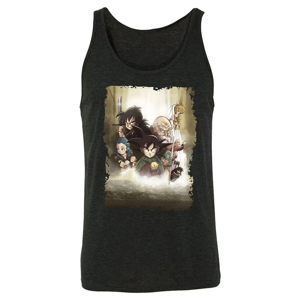 Unisex Jersey Tank - KTUFKTNB - Charcoal Black Triblend - 5