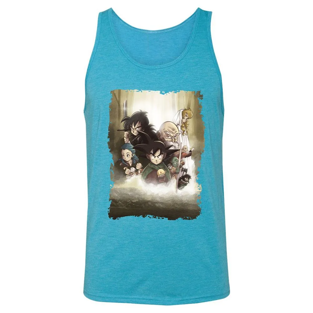 Unisex Jersey Tank - KTUFKTNB - Aqua Triblend - 3