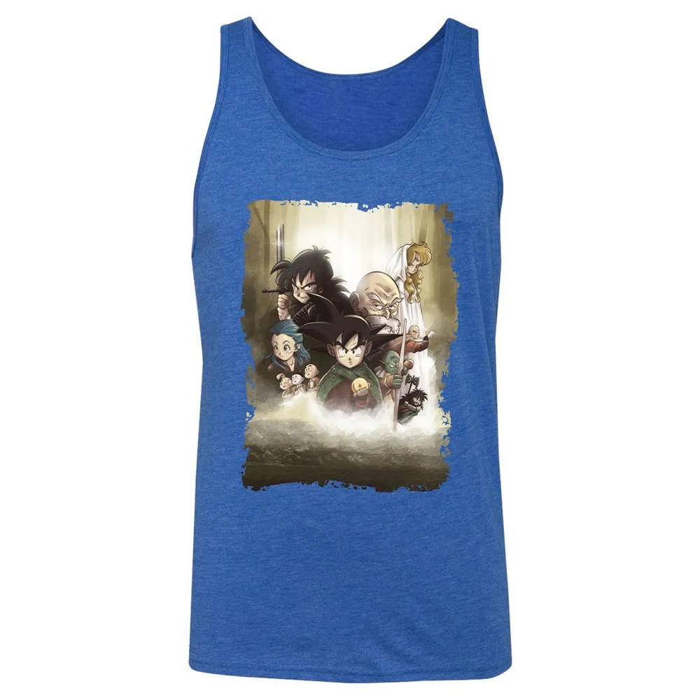Unisex Jersey Tank - KTUFKTNB - True Royal Triblend - 12
