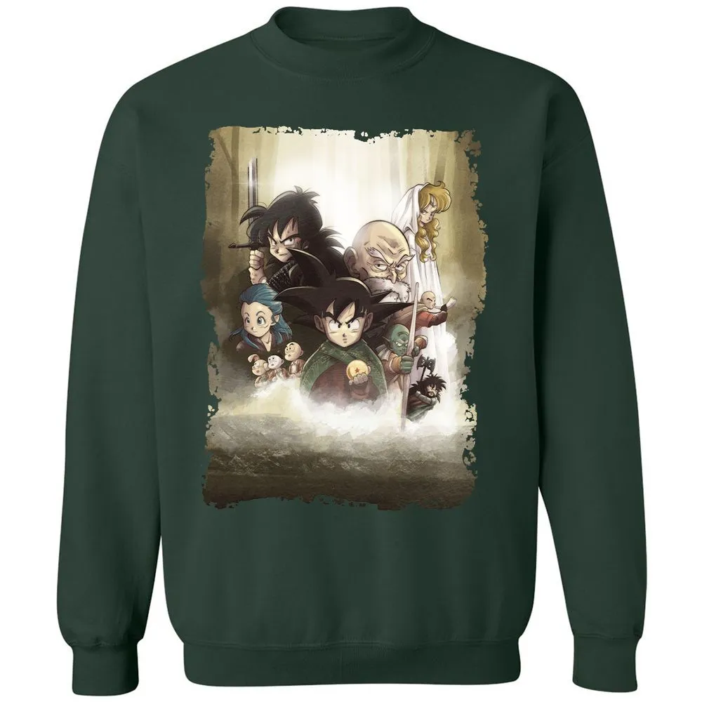 Classic Unisex Sweatshirt - EEF6XLRV - Forest Green - 4