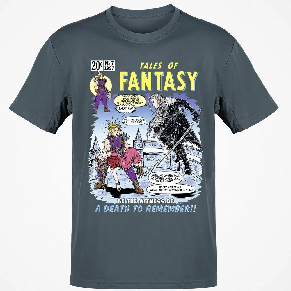 Classic Unisex T-Shirt - UZGCZSVW - Charcoal - 3