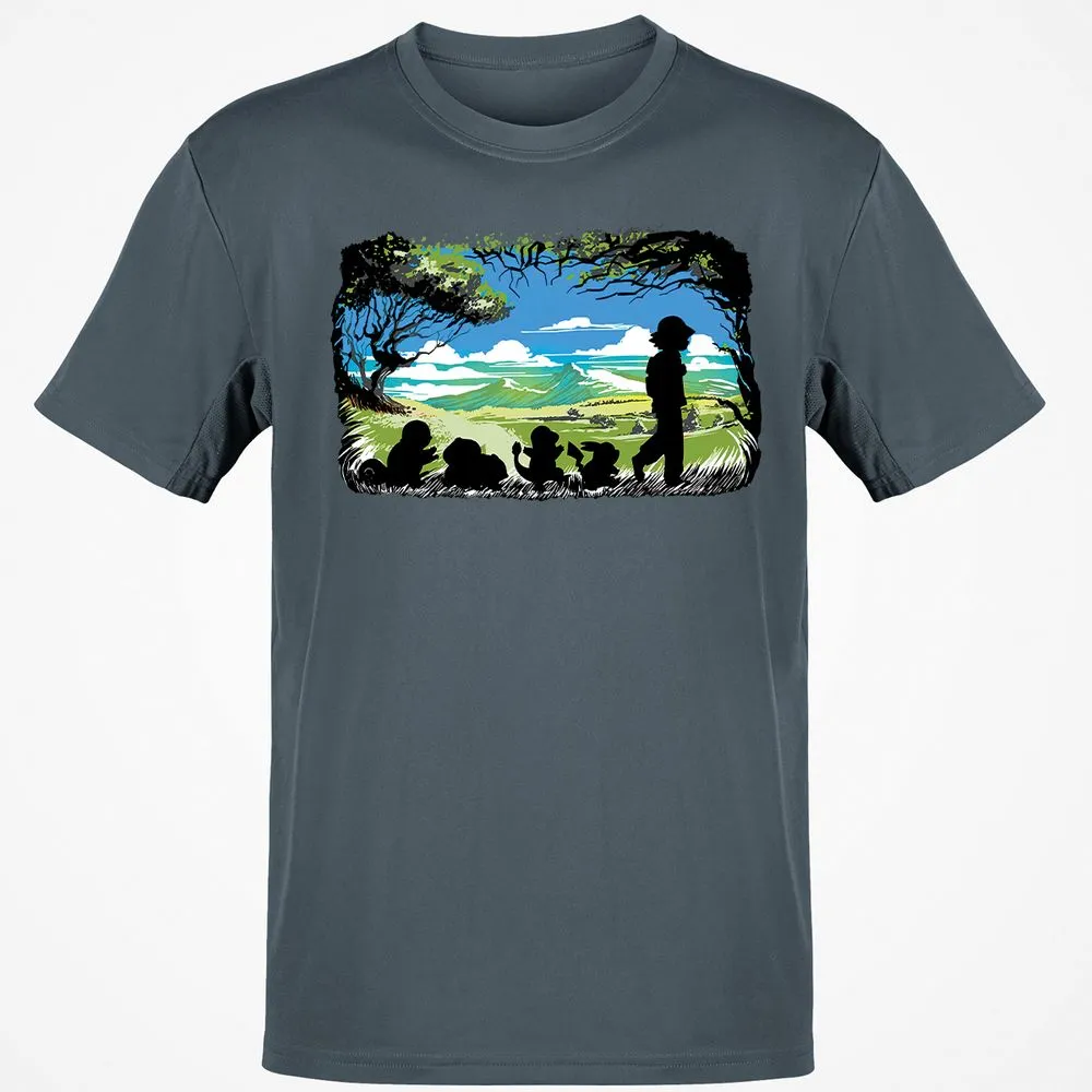 Classic Unisex T-Shirt - GMVUYWDM - Charcoal - 3