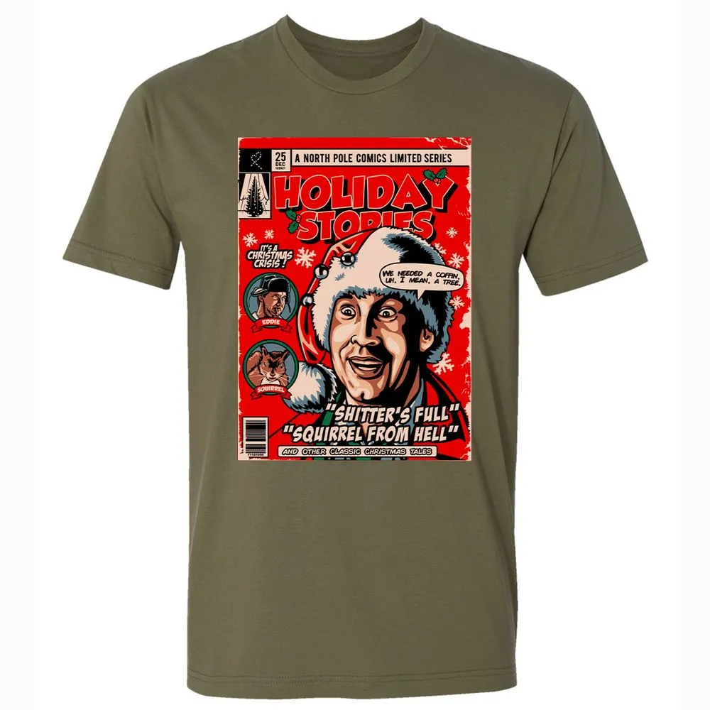 Premium Unisex T-Shirt - SHJT45U3 - Military Green - 5