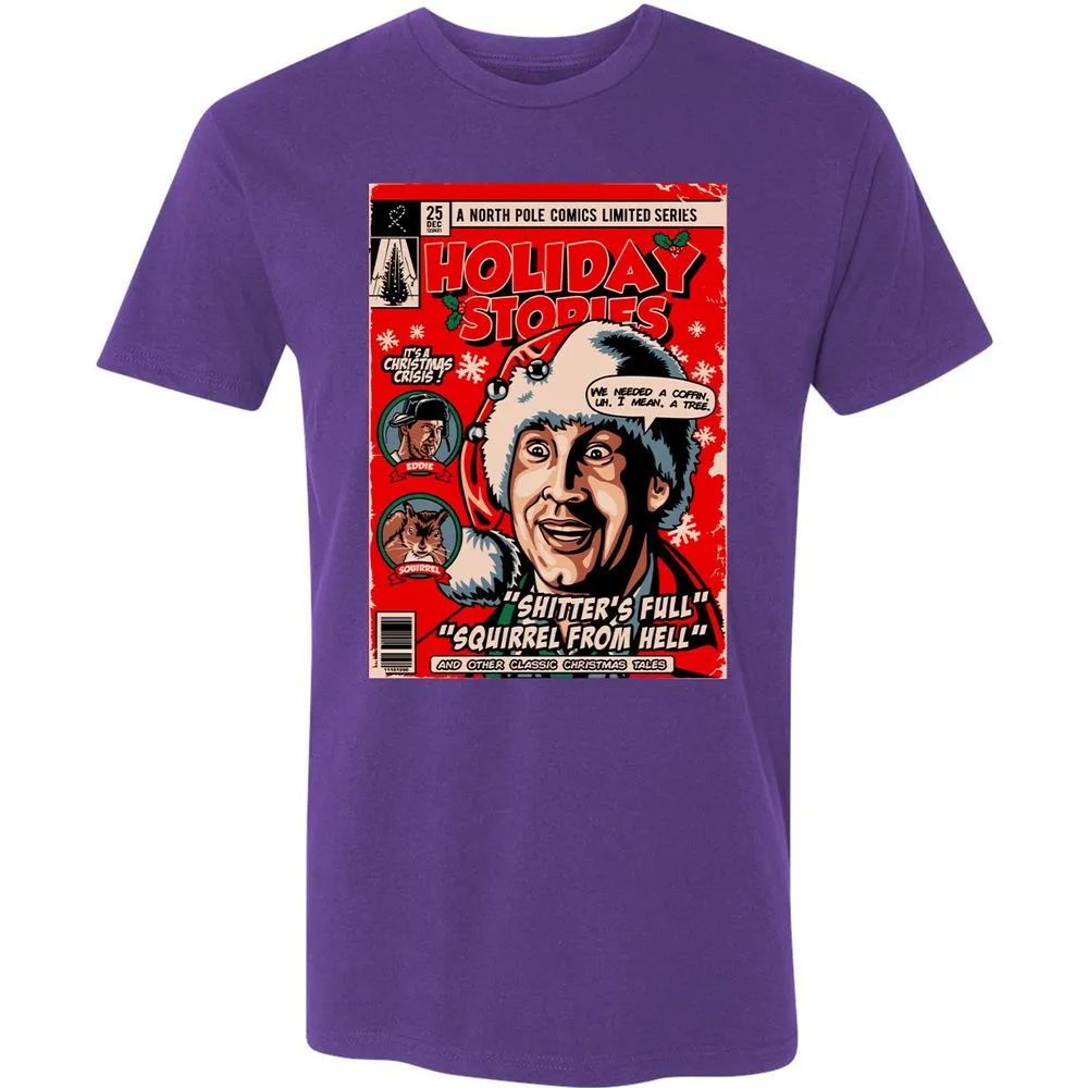 Premium Unisex T-Shirt - SHJT45U3 - Purple Rush - 7