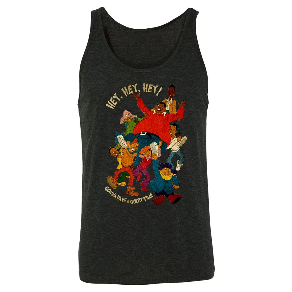 Unisex Jersey Tank - 1JLPMN2J - Charcoal Black Triblend - 5
