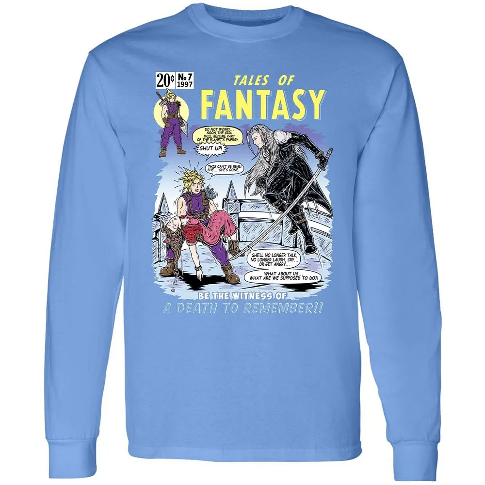 Long Sleeve T-Shirt - 6YPH1VY1 - Carolina Blue - 12