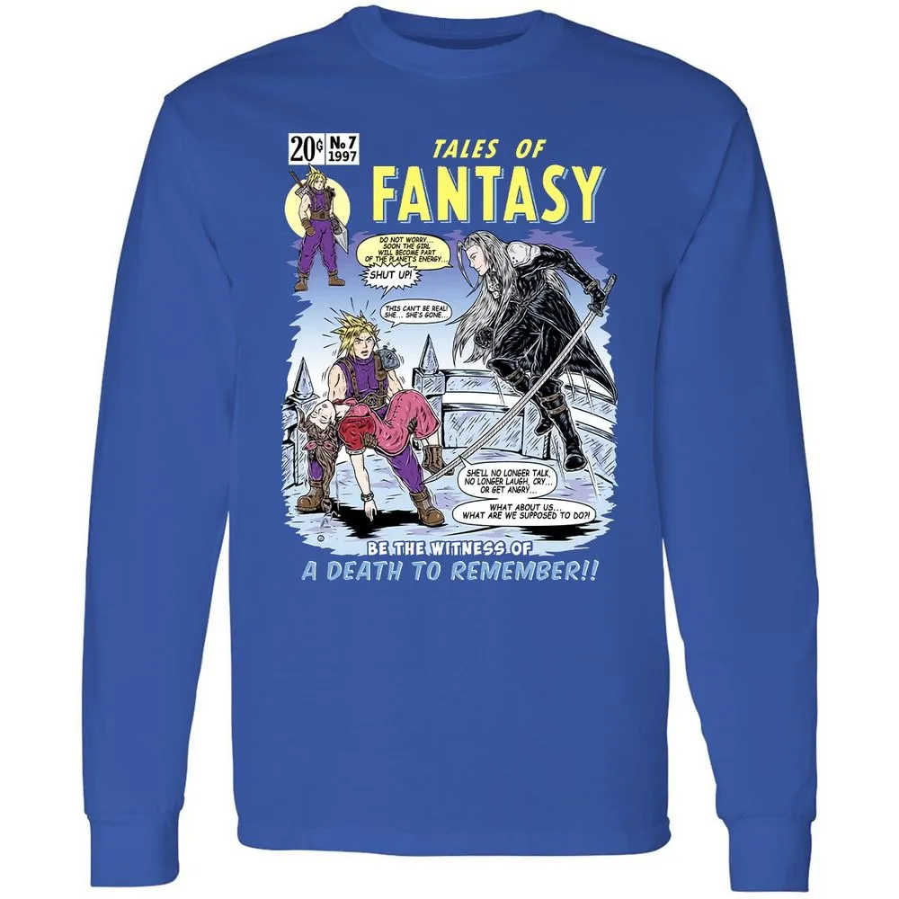 Long Sleeve T-Shirt - 6YPH1VY1 - Royal - 8