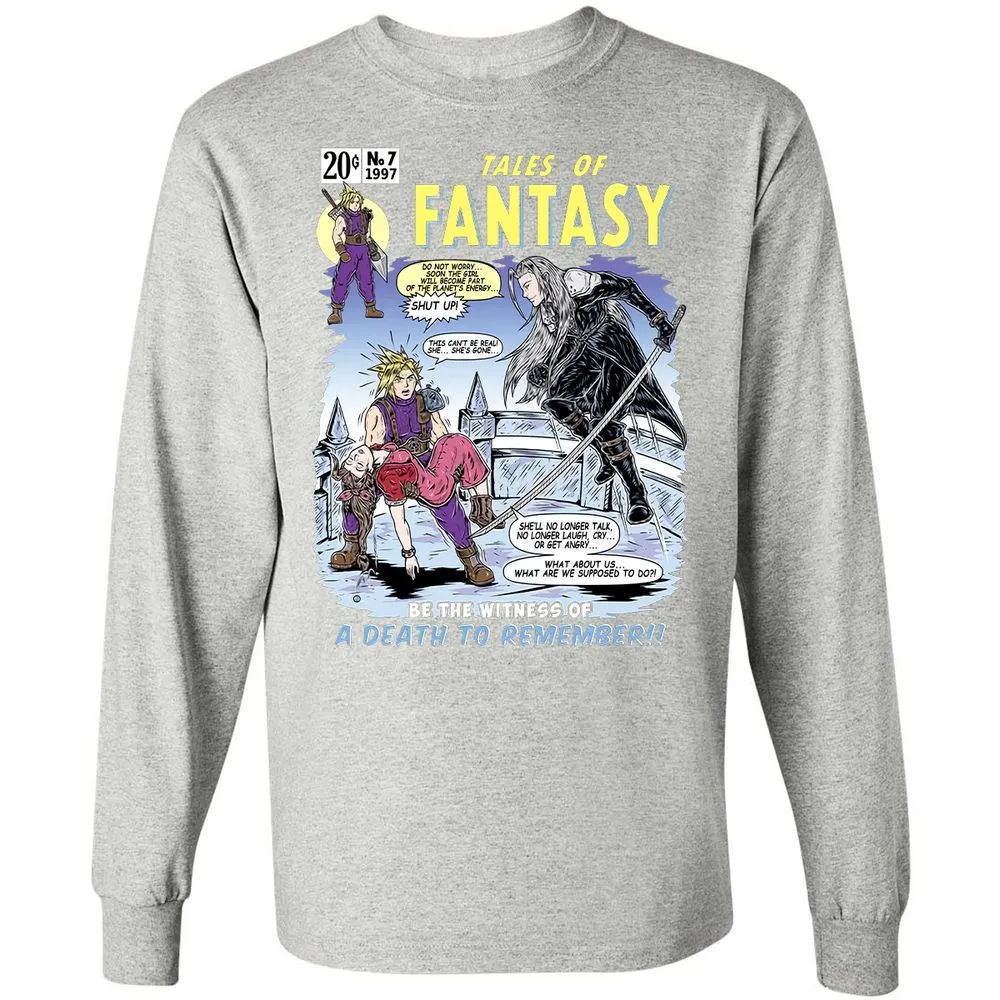 Long Sleeve T-Shirt - 6YPH1VY1 - Ash - 7