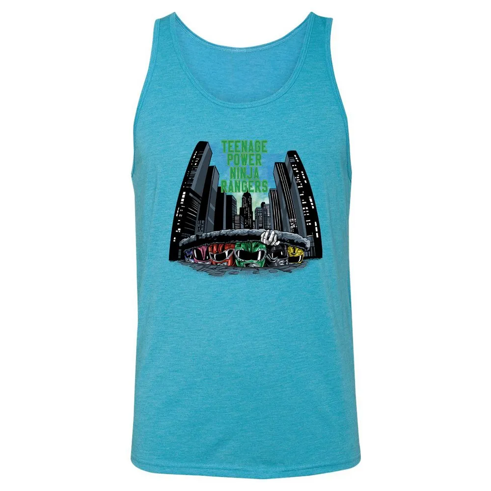 Unisex Jersey Tank - NX4BJBY5 - Aqua Triblend - 3