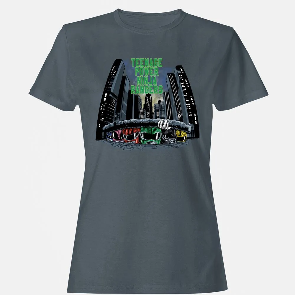 Women's T-Shirt - 3YFZJAGQ - Charcoal - 3