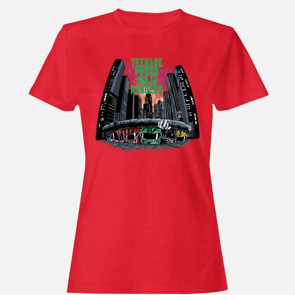 Women's T-Shirt - 3YFZJAGQ - Red - 13