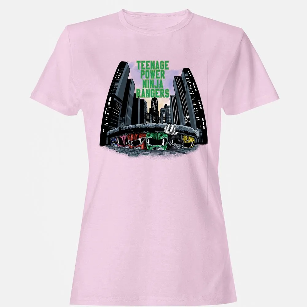Women's T-Shirt - 3YFZJAGQ - Light Pink - 9