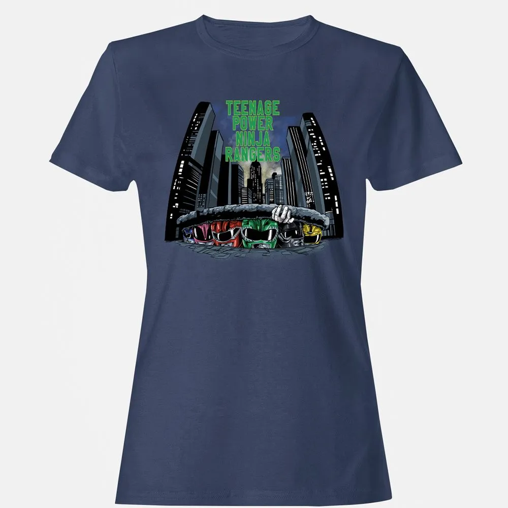 Women's T-Shirt - 3YFZJAGQ - Navy - 10