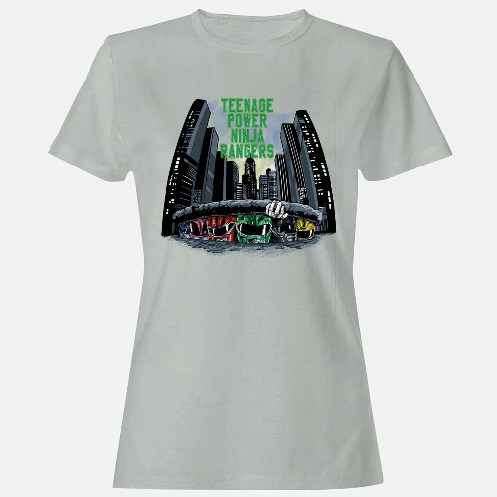 Women's T-Shirt - 3YFZJAGQ - Ash - 2