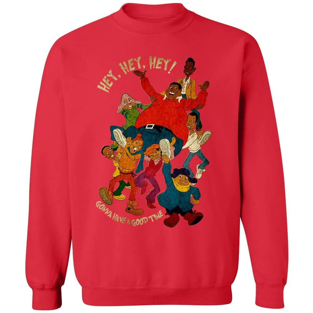 Classic Unisex Sweatshirt - J681YD7C - Red - 5