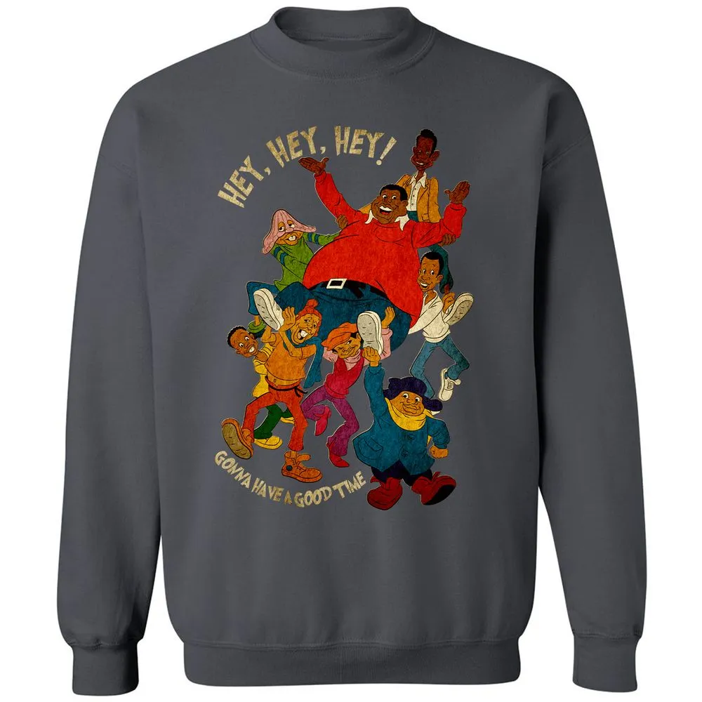 Classic Unisex Sweatshirt - J681YD7C - Charcoal - 7