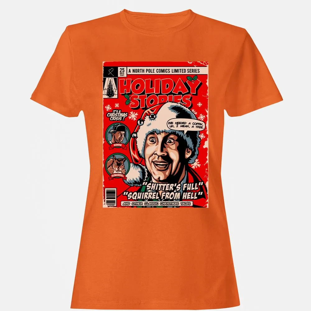 Women's T-Shirt - C3JL7KJ7 - Orange - 11