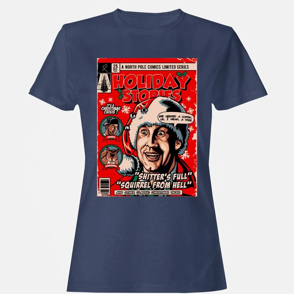 Women's T-Shirt - C3JL7KJ7 - Navy - 10