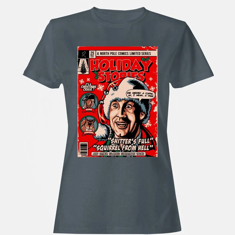 Women's T-Shirt - C3JL7KJ7 - Charcoal - 3