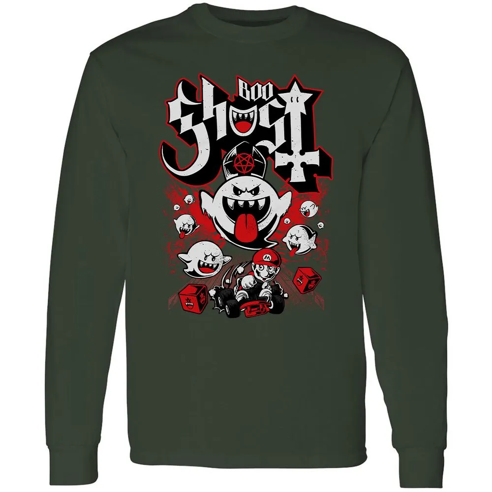 Long Sleeve T-Shirt - 6HD7S4GQ - Forest Green - 4