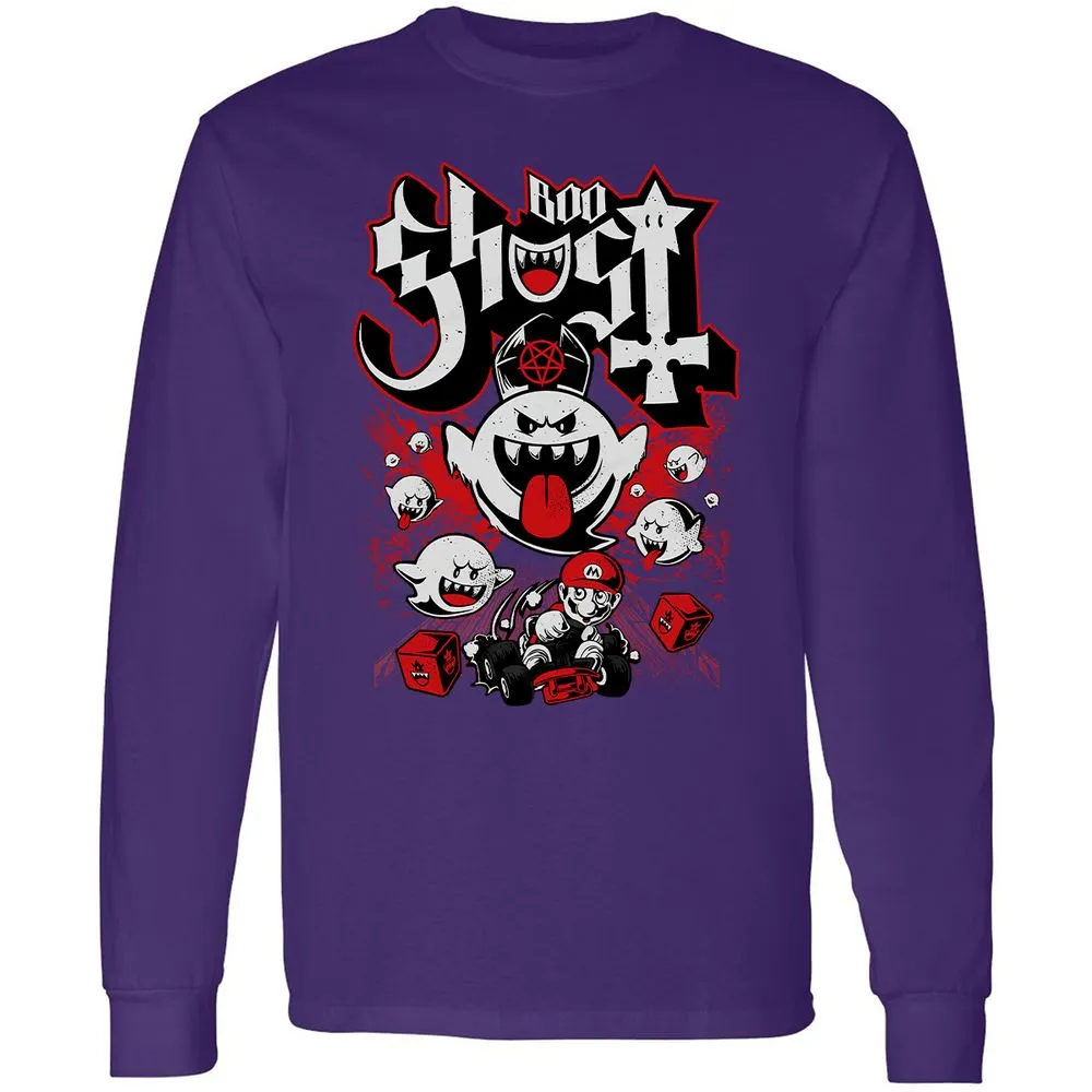 Long Sleeve T-Shirt - 6HD7S4GQ - Purple - 13