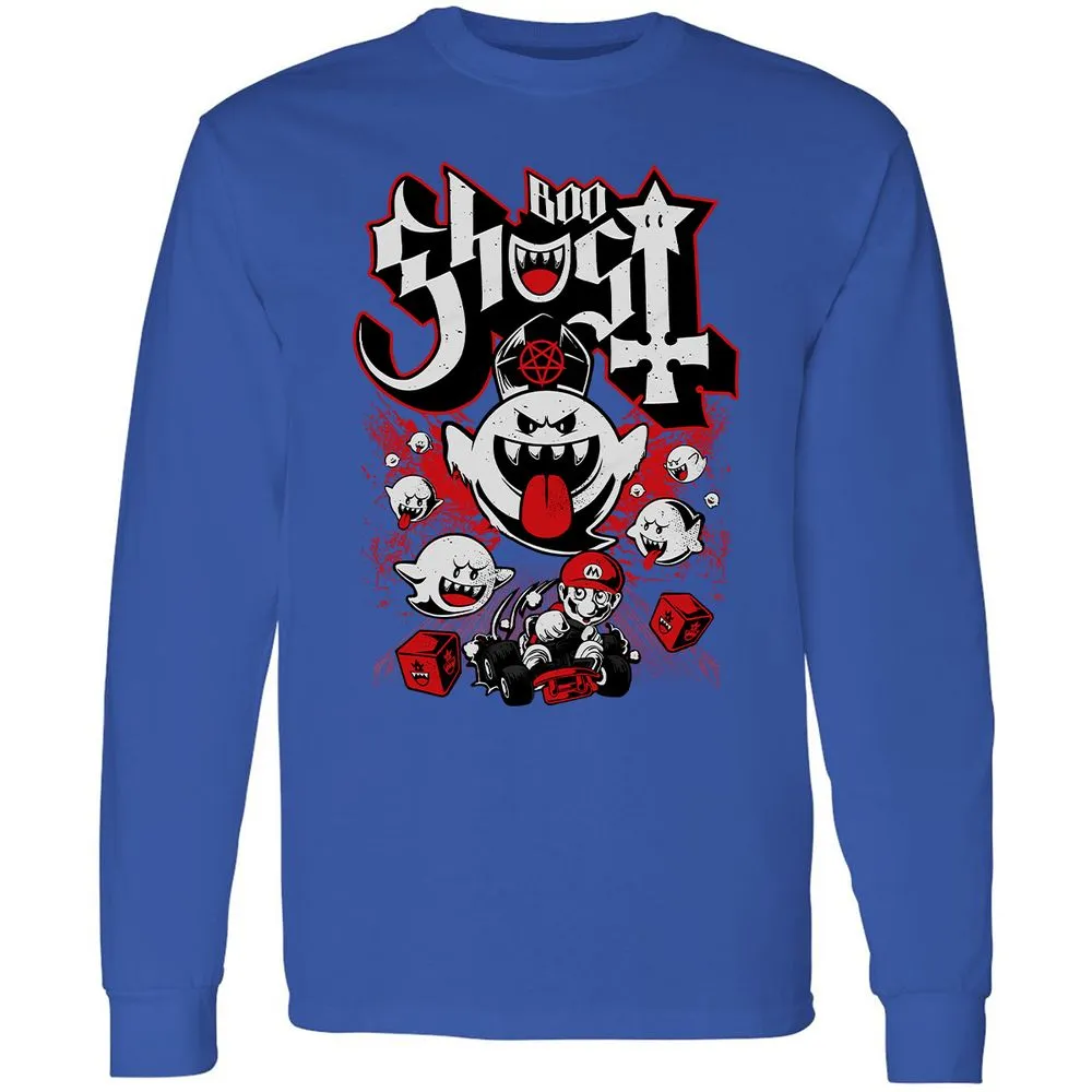 Long Sleeve T-Shirt - 6HD7S4GQ - Royal - 8