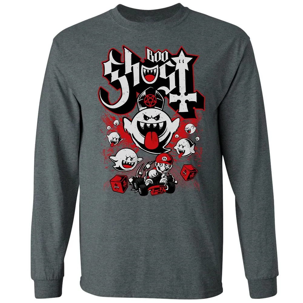 Long Sleeve T-Shirt - 6HD7S4GQ - Dark Heather - 15
