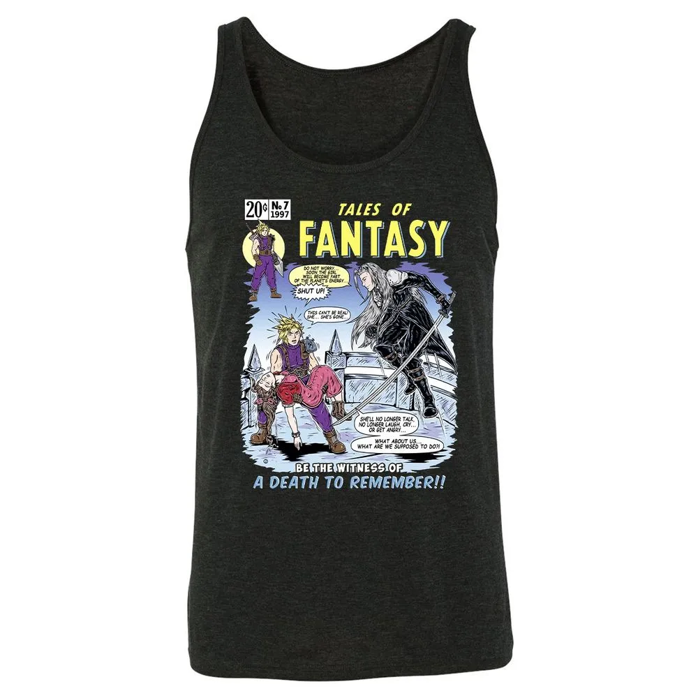 Unisex Jersey Tank - HUE2GDYF - Charcoal Black Triblend - 5