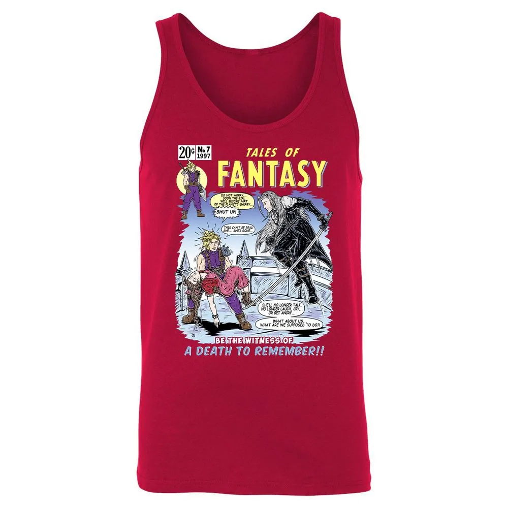 Unisex Jersey Tank - HUE2GDYF - Red - 11