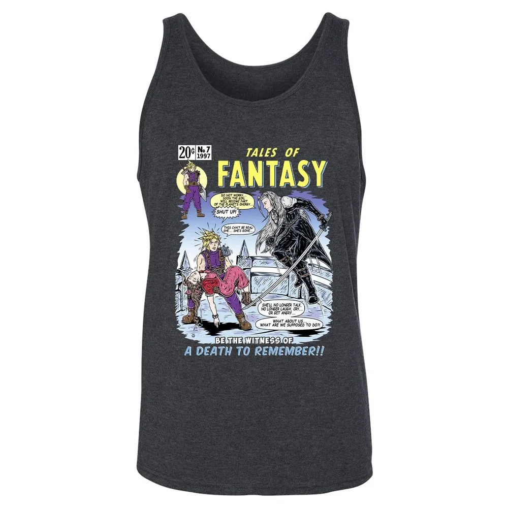 Unisex Jersey Tank - HUE2GDYF - Dark Grey Heather - 6
